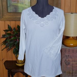New Coldwater Creek white top